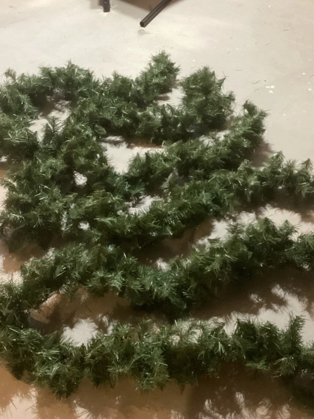 27’ Green Holiday Pine Garland - Decorative Christmas Garland